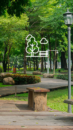 Les Jardins de l’Atlantique - Espaces verts